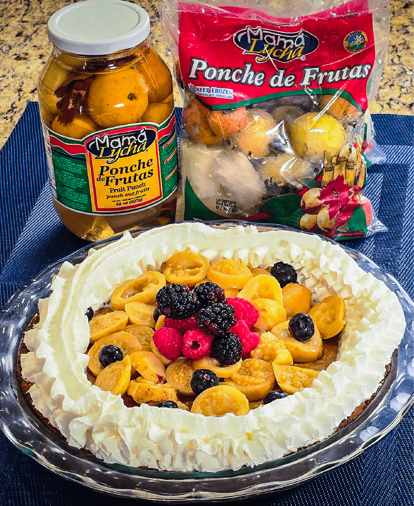 Mama Lycha Cheese and fruit pie