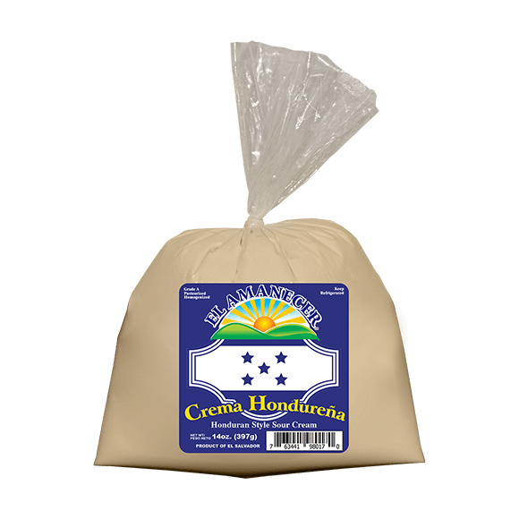 El Amanecer Honduran Style Sour Cream 14 oz bag