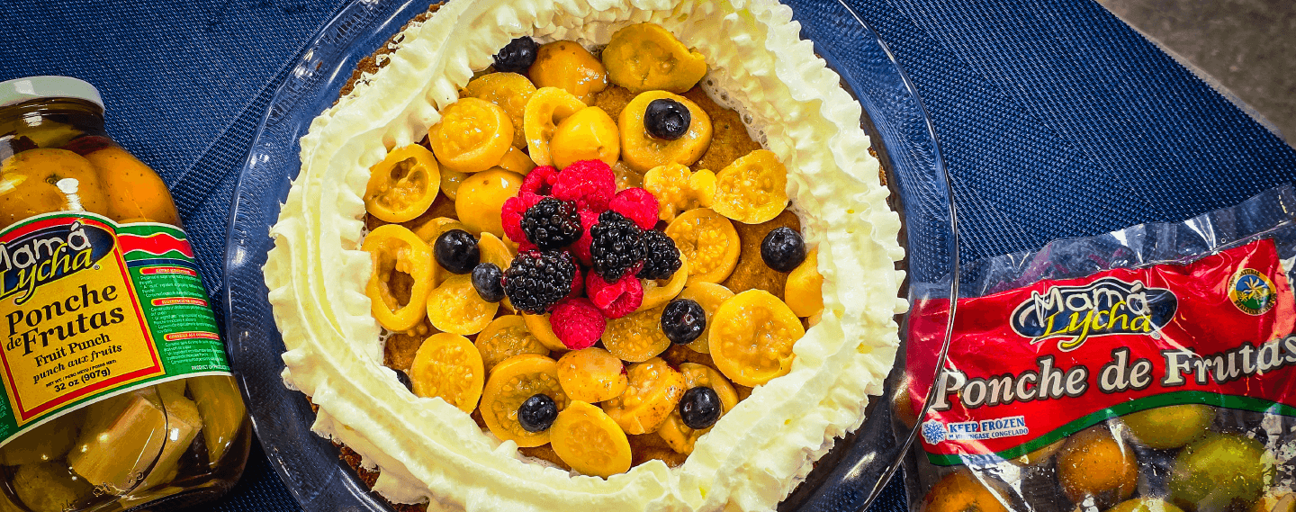 Mama Lycha Cheese and fruit pie