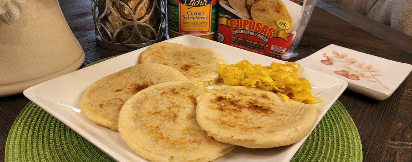 Mama Lycha Pupusas De Chicharrón (Pork Rind) With Salvadoran Curtido