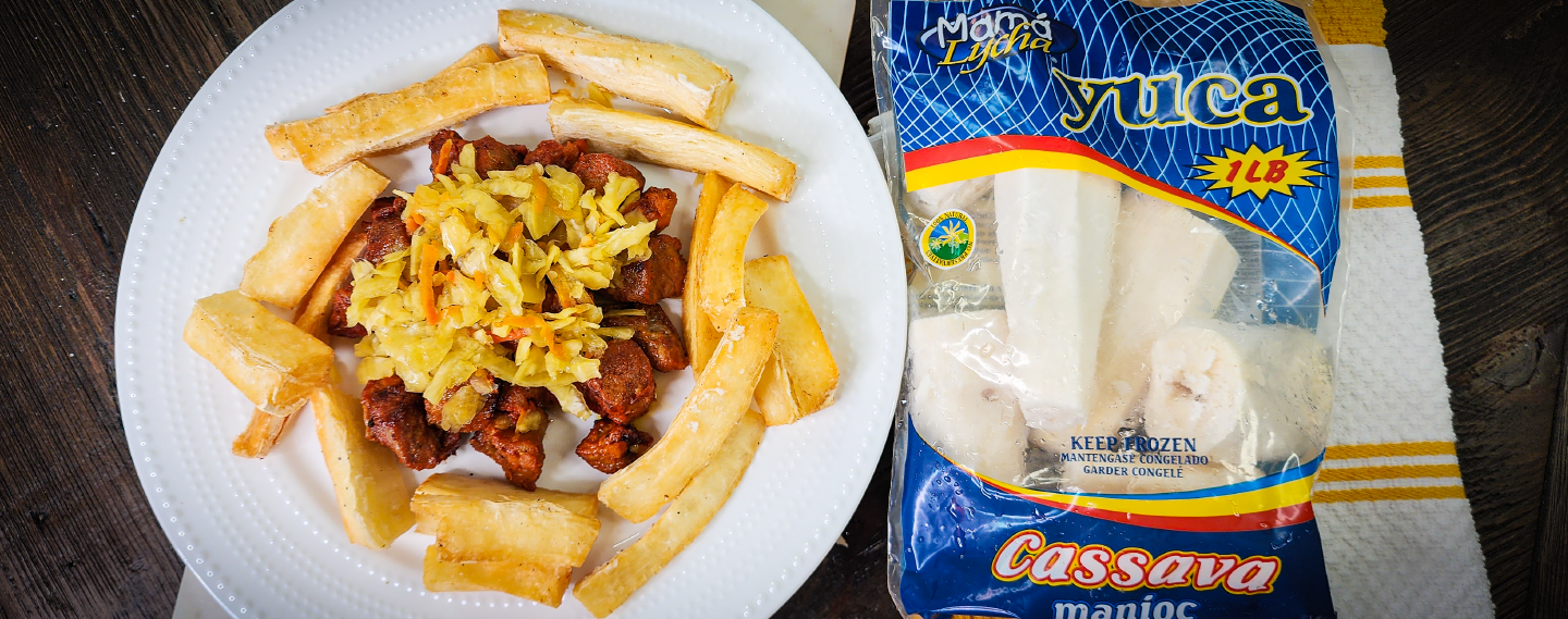 Recipe of Nicaraguan Pork with Mama Lycha's Cassava and Curtido 