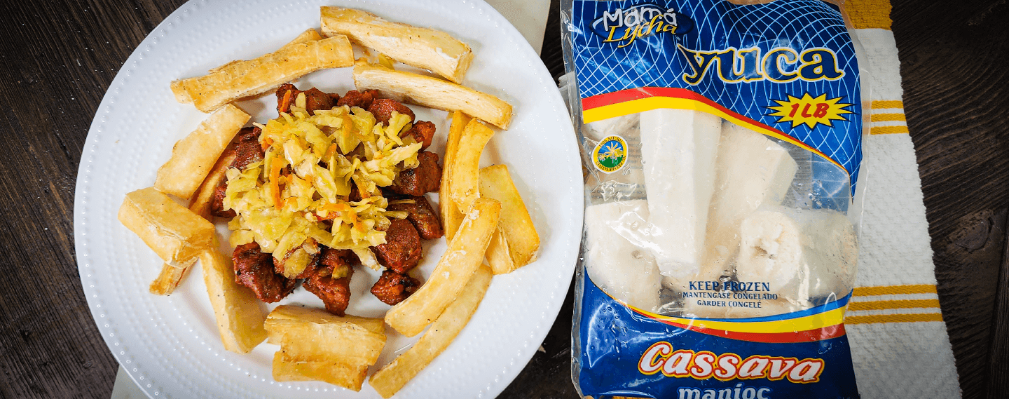 Recipe of Nicaraguan Pork with Mama Lycha's Cassava and Curtido 