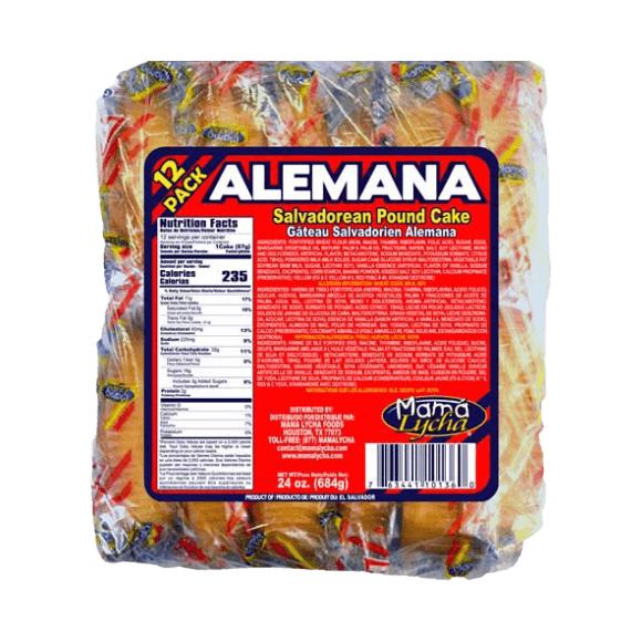 Mama Lycha Spongy vanilla-flavored pound cake.