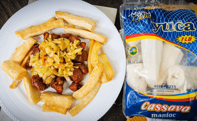 Recipe of Nicaraguan Pork with Mama Lycha's Cassava and Curtido 