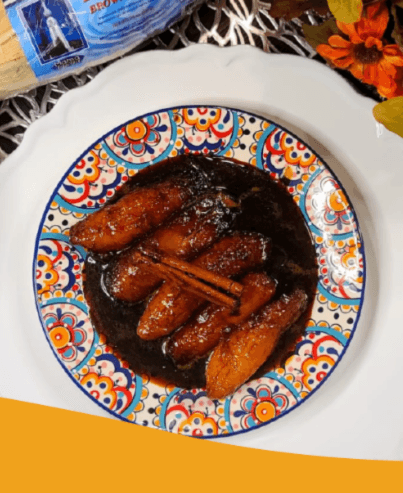 Mama Lycha Caramelized sweet ripe bananas