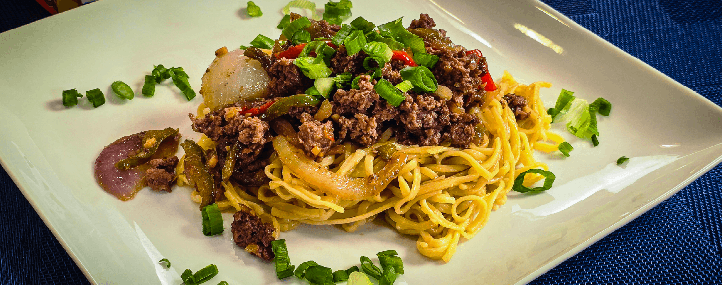 Mama Lycha Beef Chao Mein