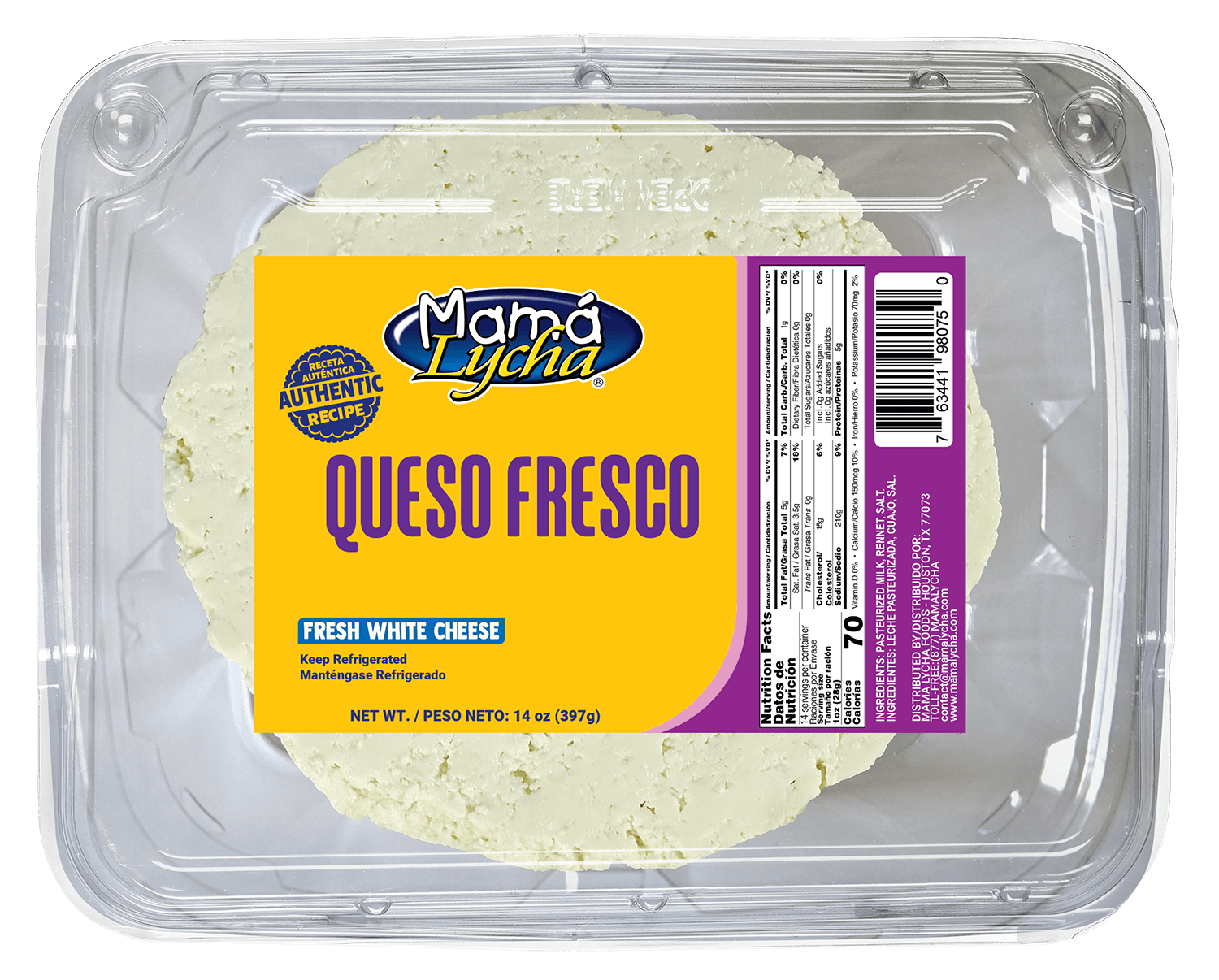 Mama Lycha Fresh White Cheese