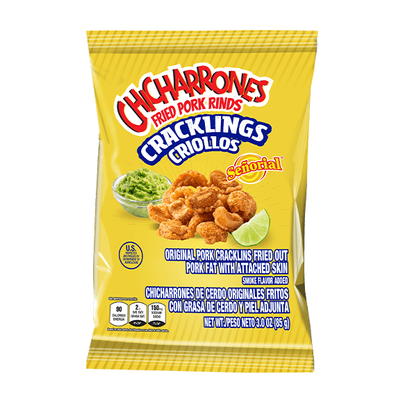 Mama Lycha Senorial Pork Cracklins 2 oz