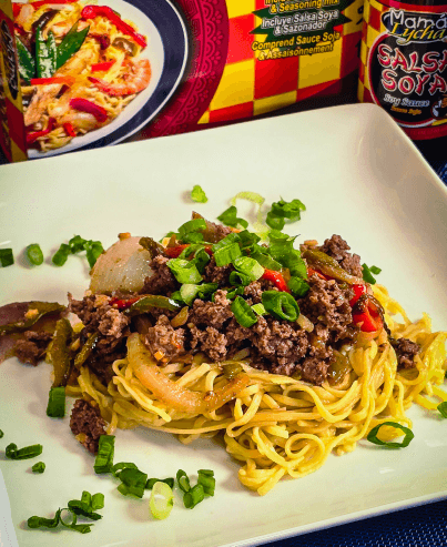 Mama Lycha Beef Chao Mein