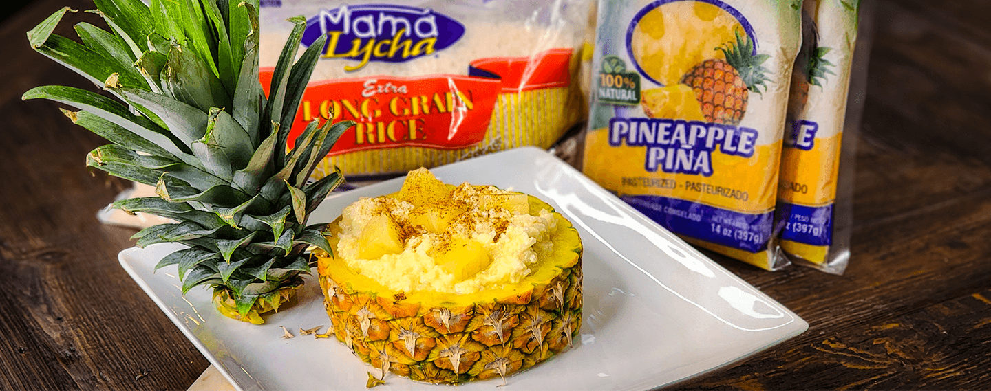 Mama Lycha Rice Pudding With Pineapple