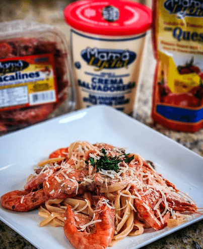 Mama Lycha Shrimp in Pink Sauce 