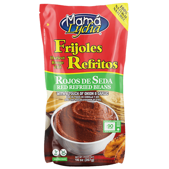 Mama Lycha Frijoles Rojos de Seda Refritos Doy Pack