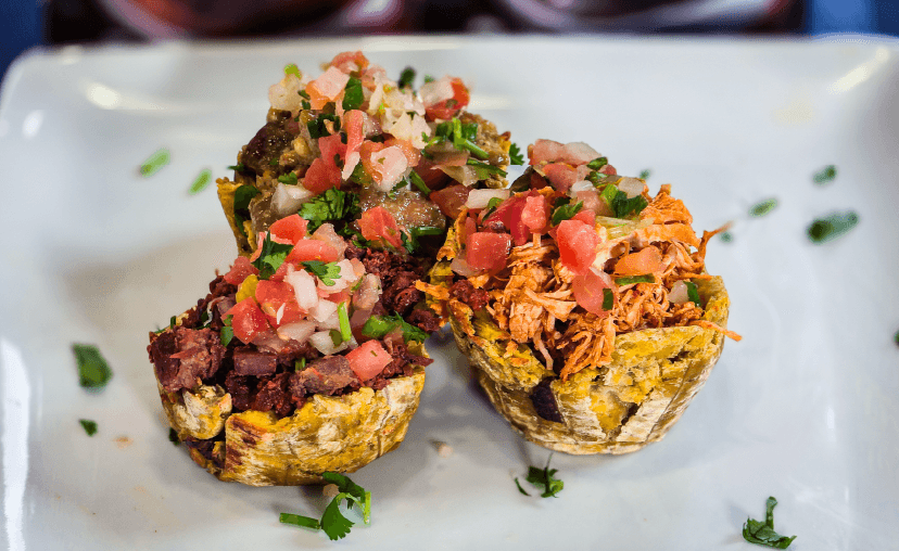 Mama Lycha Stuffed Plantain Cups