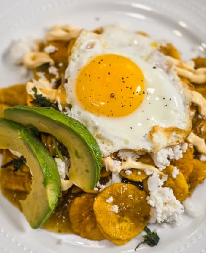 Mama Lycha Yambas' Chilaquiles