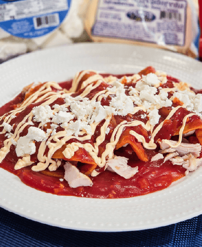 Mama Lycha Entomatadas de pollo