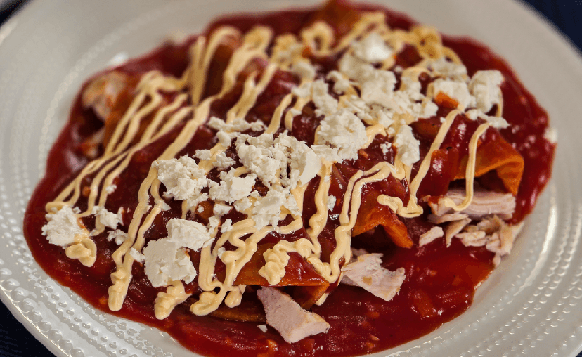 Mama Lycha Entomatadas de pollo