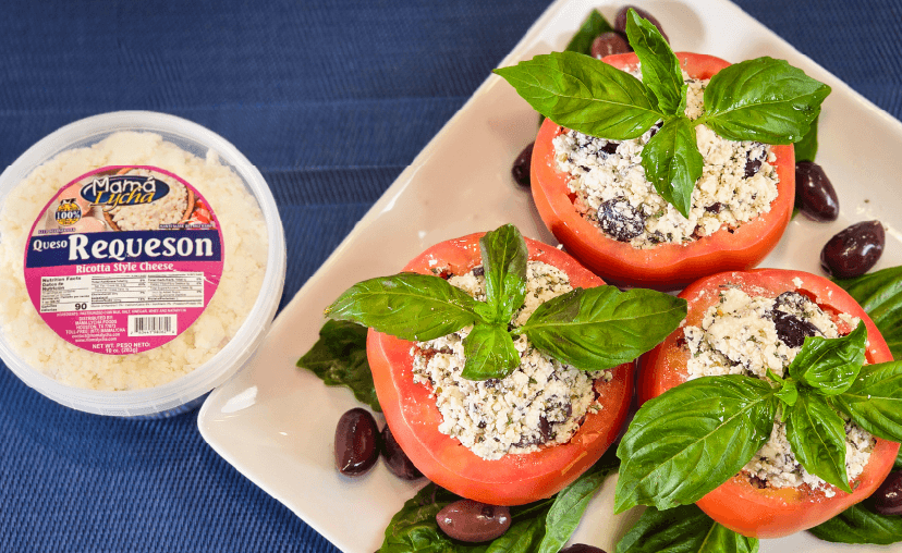 Mama Lycha Stuffed Tomatoes with Ricotta