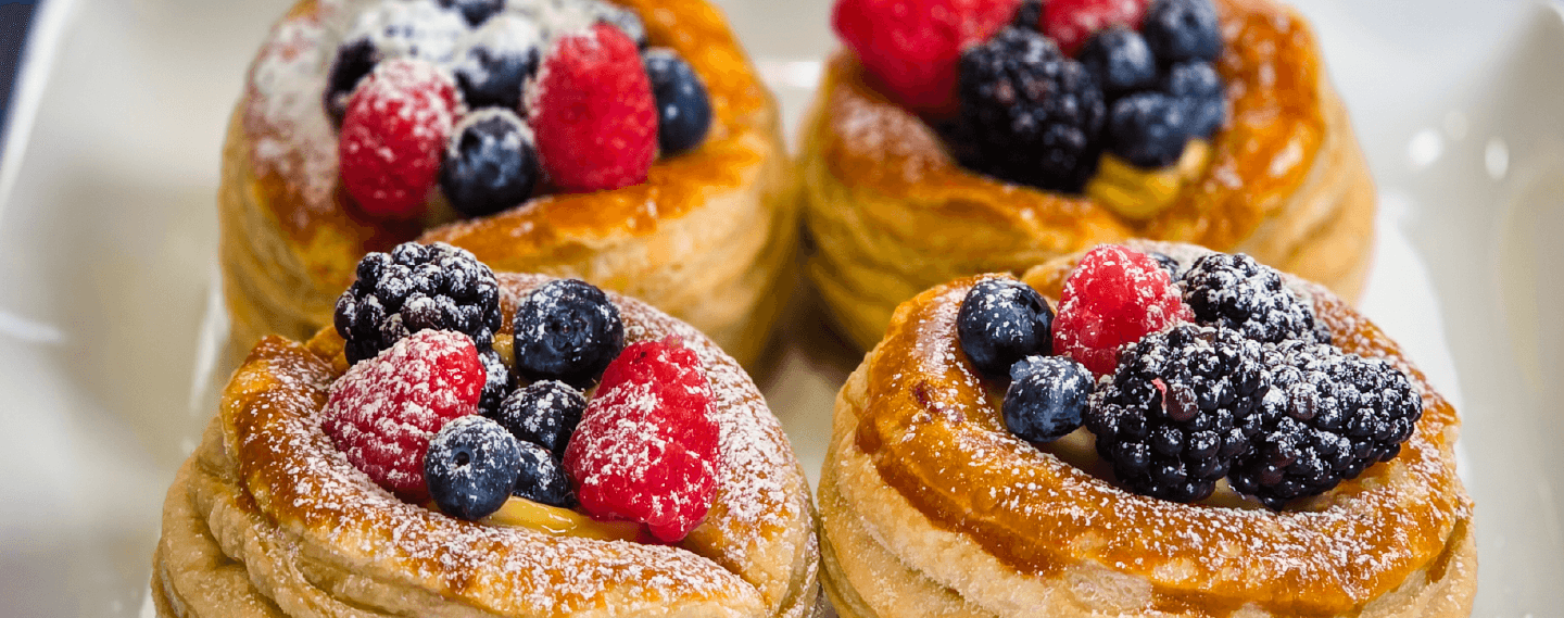 Mama Lycha Custard Pastry Bites 