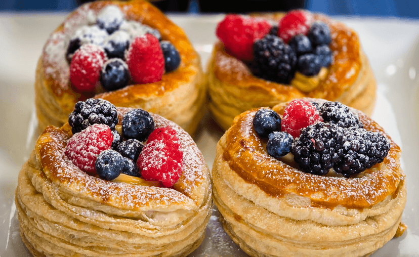 Mama Lycha Custard Pastry Bites 