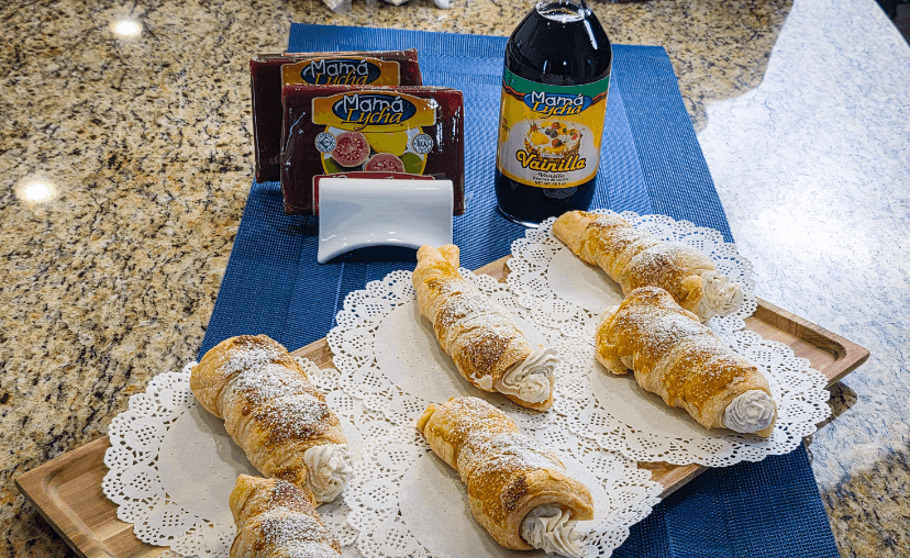 Mama Lycha Filled Pastry Horns