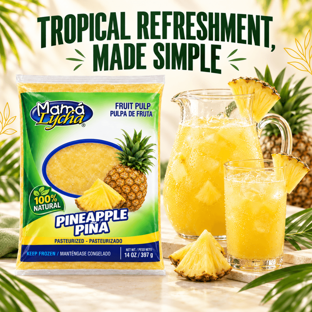 Mama Lycha Pulpa de Piña - Frescura Tropical 9256
