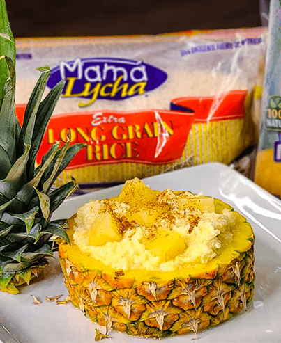 Mama Lycha Rice Pudding With Pineapple