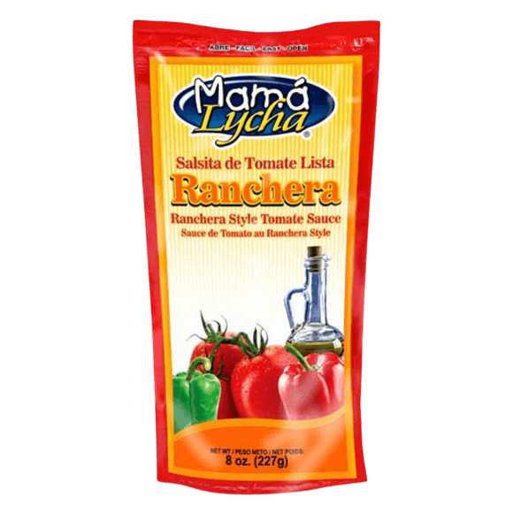 Mama Lycha Ranchera Style Tomato Sauce 8 oz