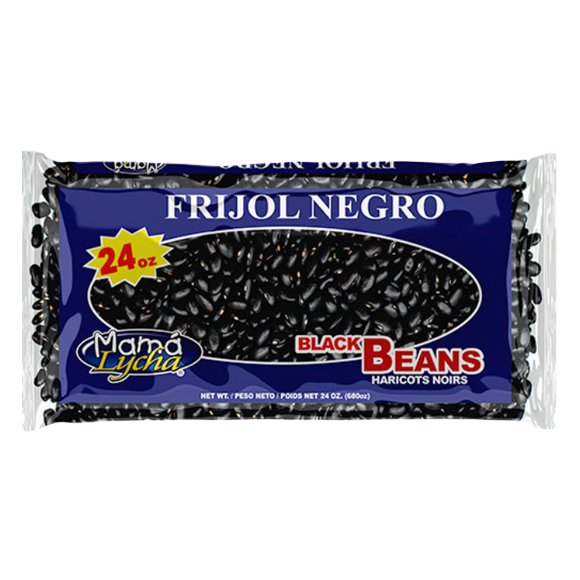 Mama Lycha Black Beans in 24 oz bag