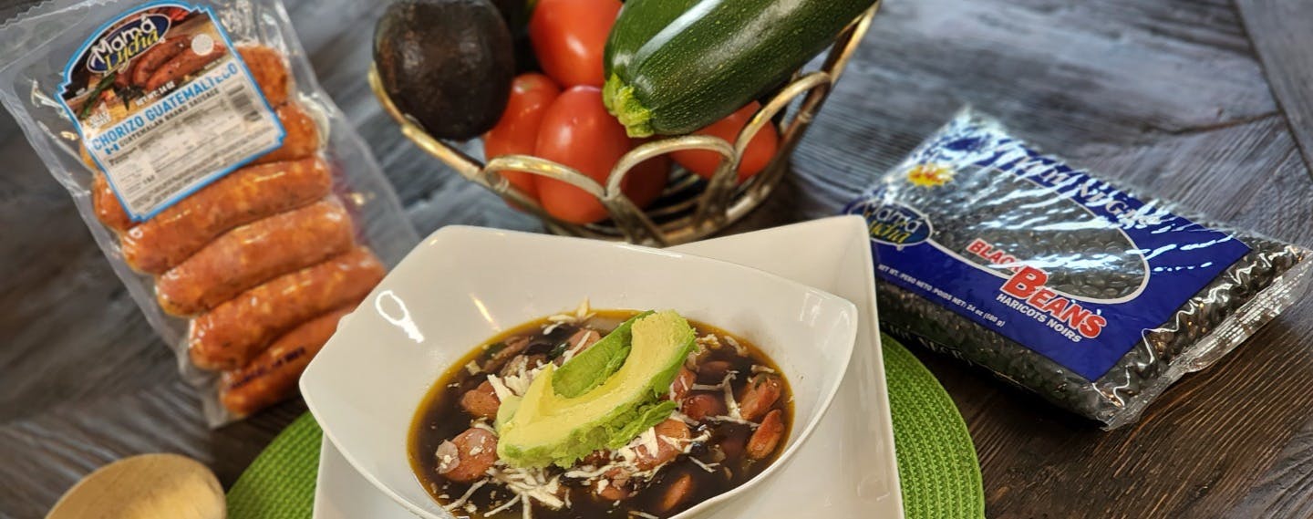 Mama Lycha Guatemalan Chorizo soup with beans